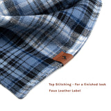 Dog Bandana - Dusty Blue Plaid