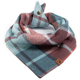 Dog Bandana - Dusty Rose Plaid