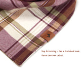 Dog Bandana - Burgundy Cream