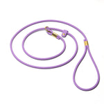 biothane rolled slip lead in Lilac