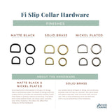 Fi Series 3 Compatible - BioThane® Waterproof Slip Collar